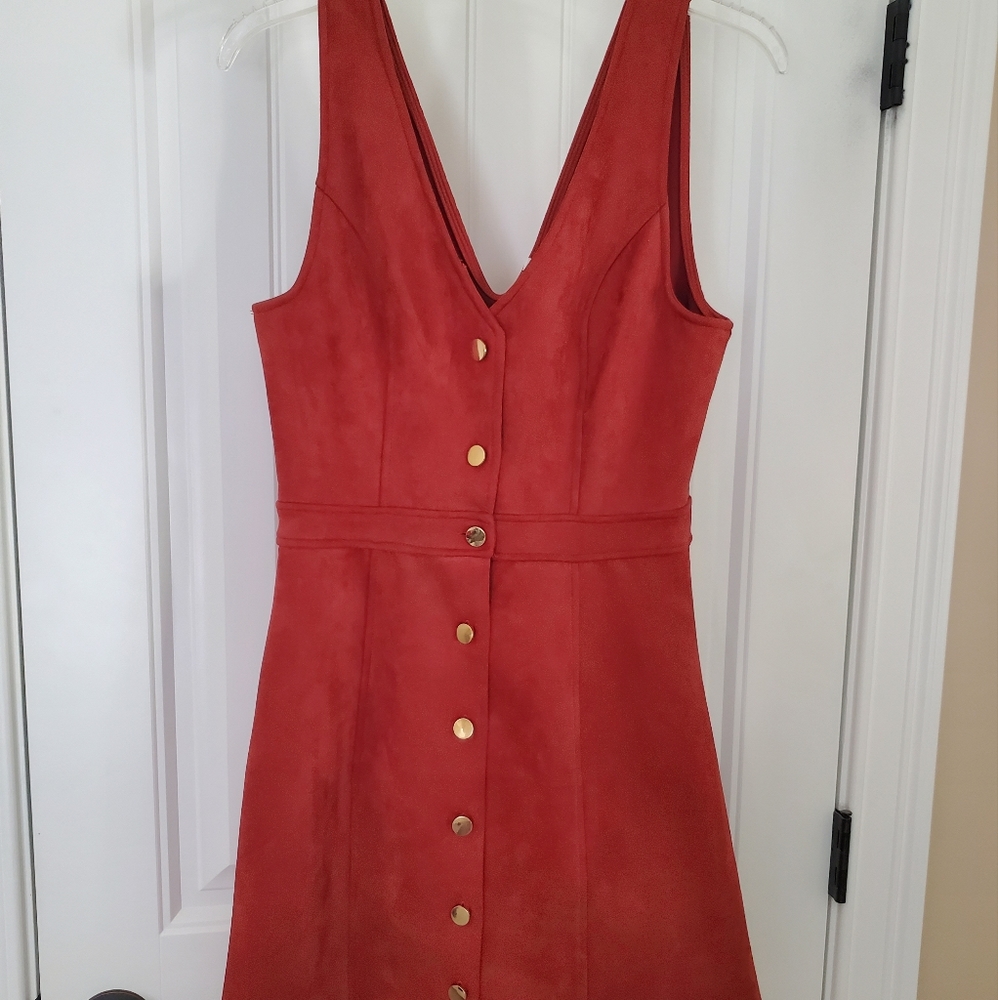 Charlotte Russe Suede Dress